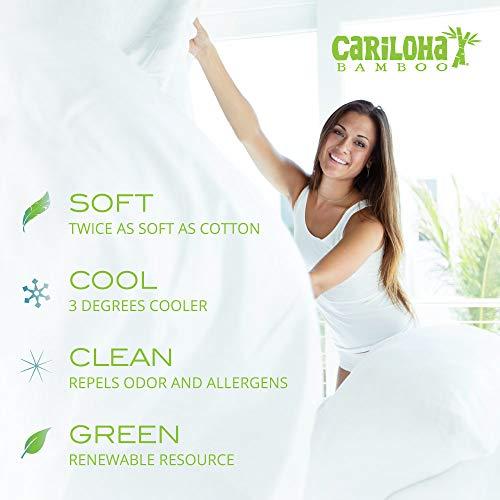 Classic Bamboo Sheets by Cariloha (Ivory, California King)sec0